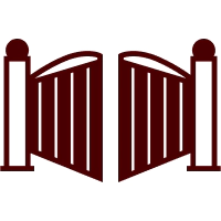 fencing and gates icon